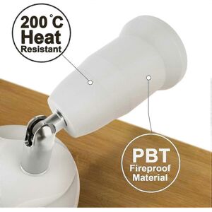 Unbranded in 1 Splitter Adapter for E27 Socket, Standard E27 LED Bulbs, Converter Holder, Unbranded in 1 Splitter Adapter for E27 Socket, Standard E27 LED Bulbs, Converter Holder,