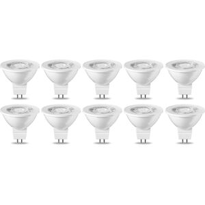 Unbranded Pack of 10 Basics Gu5.3 Mr16 5W LED Spotlights (35W Equivalent), Warm White, Non Unbranded Pack of 10 Basics Gu5.3 Mr16 5W LED Spotlights (35W Equivalent), Warm White, Non