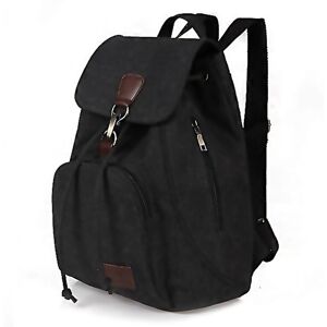 Unbranded For Women Canvas Student Laptop Bag Backpack Unbranded For Women Canvas Student Laptop Bag Backpack