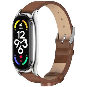 Unbranded For Xiaomi Mi Band 7 7 Nfc Mijobs Plus Metal Case Microfiber Leather Watch Suita Unbranded For Xiaomi Mi Band 7 7 Nfc Mijobs Plus Metal Case Microfiber Leather Watch Suita