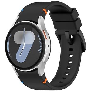 Unbranded For Official Solid Color Stitched Silicone Watch Band For Samsung Galaxy Watch 7 Unbranded For Official Solid Color Stitched Silicone Watch Band For Samsung Galaxy Watch 7
