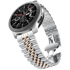 Unbranded For Huawei Watch 3 3 Pro Five Beads Steel Watch Bandsilver Crafted With Attentio Unbranded For Huawei Watch 3 3 Pro Five Beads Steel Watch Bandsilver Crafted With Attentio