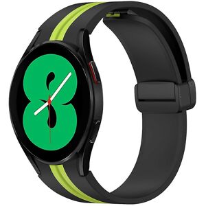Unbranded For Samsung Galaxy Watch 4 44mm Folding Magnetic Clasp Silicone Watch Designed F Unbranded For Samsung Galaxy Watch 4 44mm Folding Magnetic Clasp Silicone Watch Designed F