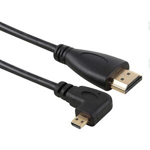 Unbranded For 50cm 4k Hdmi Male To Micro Hdmi Left Angled Male Goldplated Connector Adapte Unbranded For 50cm 4k Hdmi Male To Micro Hdmi Left Angled Male Goldplated Connector Adapte