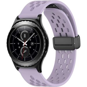 Unbranded For 20mm Folding Magnetic Clasp Silicone Watch Suitable For Everyday Use Unbranded For 20mm Folding Magnetic Clasp Silicone Watch Suitable For Everyday Use