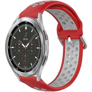 Unbranded For Samsung Galaxy Watch 4 Classic 46mm 20mm Perforated Breathable Sports Silico Unbranded For Samsung Galaxy Watch 4 Classic 46mm 20mm Perforated Breathable Sports Silico