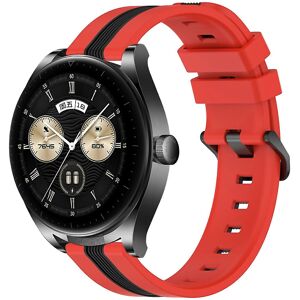 Unbranded For Huawei Watch Buds 22mm Vertical Twocolor Silicone Watch Easy To Clean And Ma Unbranded For Huawei Watch Buds 22mm Vertical Twocolor Silicone Watch Easy To Clean And Ma