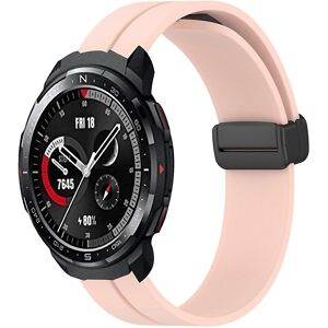 Unbranded For Honor Watch Gs Pro 22mm Solid Color Magnetic Clasp Silicone Watch Easy To Cl Unbranded For Honor Watch Gs Pro 22mm Solid Color Magnetic Clasp Silicone Watch Easy To Cl