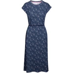 (10, Navy Print) Trespass Womens Summer Dress Cap Sleeves Portia (10, Navy Print) Trespass Womens Summer Dress Cap Sleeves Portia
