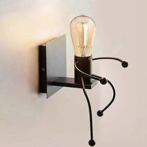 Unbranded Personality Wall Lamp, E27 Creative Retro Industrial Lamp, Decorative Wrought Ir Unbranded Personality Wall Lamp, E27 Creative Retro Industrial Lamp, Decorative Wrought Ir