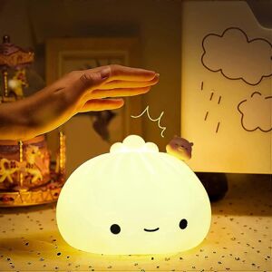 Unbranded Dumpling Night Light for Kids, Cute Silicone Color Changing Night Light, USB Cha Unbranded Dumpling Night Light for Kids, Cute Silicone Color Changing Night Light, USB Cha