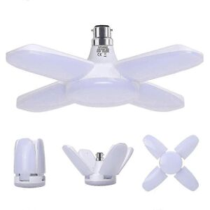 Unbranded Garage light B22 60W, cool white 6500K, 6800lm, deformable with 4 adjustable pan Unbranded Garage light B22 60W, cool white 6500K, 6800lm, deformable with 4 adjustable pan