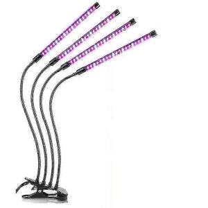 Unbranded Plant lamp / plant lighting with 4 flexible LED fluorescent tubes Unbranded Plant lamp / plant lighting with 4 flexible LED fluorescent tubes