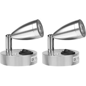 Unbranded x 3W 12V LED Reading Light for Boat, Caravan, Motorhome, Car, with Switch, Warm Unbranded x 3W 12V LED Reading Light for Boat, Caravan, Motorhome, Car, with Switch, Warm