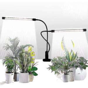 Unbranded Grow Light, Solar White Light, 50W, 84 LEDs, Dual Head, Plant Clip, 4/8/12h Time Unbranded Grow Light, Solar White Light, 50W, 84 LEDs, Dual Head, Plant Clip, 4/8/12h Time