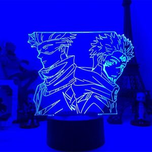 Kikidex (As show, One size) 3D Night Light Anime Lamp Satoru Gojo Jujutsu Kaisen Led Nig Kikidex (As show, One size) 3D Night Light Anime Lamp Satoru Gojo Jujutsu Kaisen Led Nig