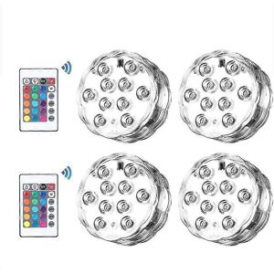 Unbranded Submersible LED Light, Waterproof, Multicolor, RGB, with Remote Control, IP68 Unbranded Submersible LED Light, Waterproof, Multicolor, RGB, with Remote Control, IP68