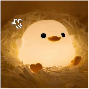 Unbranded Cute duck LED night light, rechargeable, silicone, with touch sensor and timer, Unbranded Cute duck LED night light, rechargeable, silicone, with touch sensor and timer,
