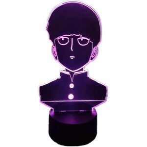 Kikidex (As show, One size) XYC 3d Light Anime Mob Psycho 100 Shigeo Figure Night Light Kikidex (As show, One size) XYC 3d Light Anime Mob Psycho 100 Shigeo Figure Night Light