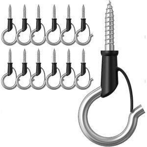 Unbranded 12 Pack 304 Stainless Steel Q-hanger Hooks Indoor Outdoor Christmas Light Hangin Unbranded 12 Pack 304 Stainless Steel Q-hanger Hooks Indoor Outdoor Christmas Light Hangin