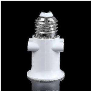 Unbranded AC100-240V E27 Bulb Adapter Conversion Socket with European Plug - Xinhan Unbranded AC100-240V E27 Bulb Adapter Conversion Socket with European Plug - Xinhan