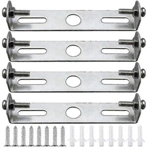 Unbranded Set of 4 105mm Ceiling Light Fixture Brackets, Pendant Light Accessories, Chande Unbranded Set of 4 105mm Ceiling Light Fixture Brackets, Pendant Light Accessories, Chande