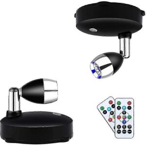 Unbranded Yvan Wireless Battery Operated LED Floodlight, Dimmable, with Remote Control and Unbranded Yvan Wireless Battery Operated LED Floodlight, Dimmable, with Remote Control and