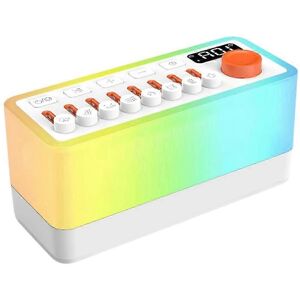 Unbranded White Noise Machine for Sleeping with 8 Portable Bluetooth Speakers and 12 Color Unbranded White Noise Machine for Sleeping with 8 Portable Bluetooth Speakers and 12 Color