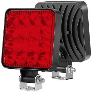 Unbranded (China-Red) 1pc 48w 16led Work Light Pod Spot Lights For Offroad Truck Tractor 1 Unbranded (China-Red) 1pc 48w 16led Work Light Pod Spot Lights For Offroad Truck Tractor 1