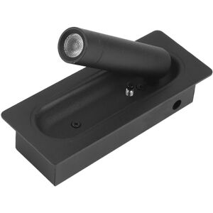 Unbranded LED Recessed Headboard Light, Wall Sconce, Reading Lamp, Auto On/Off Switch, Bla Unbranded LED Recessed Headboard Light, Wall Sconce, Reading Lamp, Auto On/Off Switch, Bla