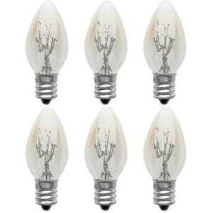 Unbranded 10 Pack E12 220V-240V 10W C7 Warm White Filament Incandescent/Tungsten Bulb Cand Unbranded 10 Pack E12 220V-240V 10W C7 Warm White Filament Incandescent/Tungsten Bulb Cand