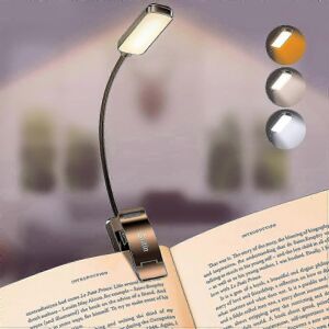 Unbranded Rechargeable 9 LED Eye Protection Reading Light 3 Adjustable Brightness Colors C Unbranded Rechargeable 9 LED Eye Protection Reading Light 3 Adjustable Brightness Colors C