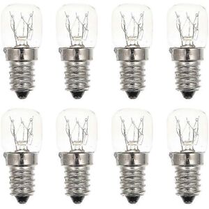 Unbranded Pack of 8 25W E14 microwave oven light bulbs Unbranded Pack of 8 25W E14 microwave oven light bulbs