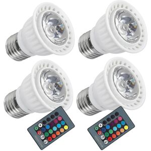 Unbranded 40W RGB LED Plastic Spotlight with Remote Control, Cup Accessory, 85-265V E27-hy Unbranded 40W RGB LED Plastic Spotlight with Remote Control, Cup Accessory, 85-265V E27-hy