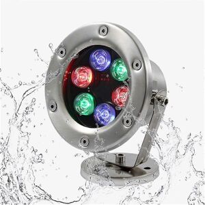 Unbranded 12V LED Pool Light, IP68 Waterproof, High Brightness, Stainless Steel, Complete Unbranded 12V LED Pool Light, IP68 Waterproof, High Brightness, Stainless Steel, Complete