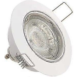Unbranded Bright Recessed Ceiling Light - Pack of 5 GU10 LED Recessed Spotlights Included Unbranded Bright Recessed Ceiling Light - Pack of 5 GU10 LED Recessed Spotlights Included