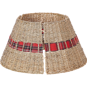 Beliani Handmade Seagrass Christmas Tree Collar - 45cm Beliani Handmade Seagrass Christmas Tree Collar - 45cm