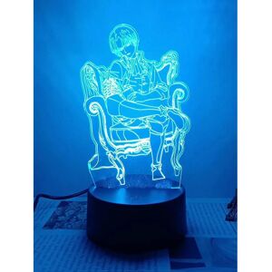 Kikidex (As show, One size) XYC Shingeki Levi Akerman 3D Led Lamp for Bedroom Manga Nigh Kikidex (As show, One size) XYC Shingeki Levi Akerman 3D Led Lamp for Bedroom Manga Nigh