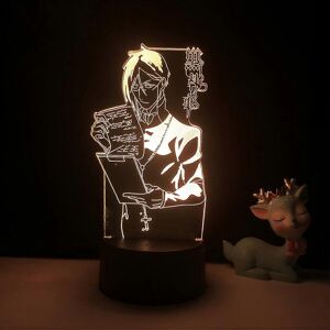 Kikidex (As show, One size) XYC Anime Light Black Butler Led Night Light for Bedroom Dec Kikidex (As show, One size) XYC Anime Light Black Butler Led Night Light for Bedroom Dec