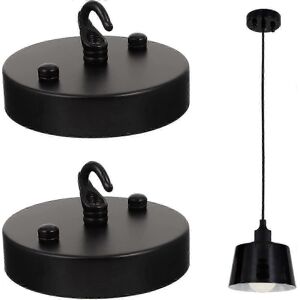 Unbranded Industrial Ceiling Canopy Mounting Kit, Heavy Duty Chandelier Hook and Pendant M Unbranded Industrial Ceiling Canopy Mounting Kit, Heavy Duty Chandelier Hook and Pendant M