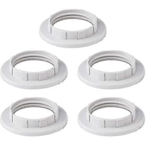 Unbranded Pack of 10 E27 lampshades compatible with plastic sockets Unbranded Pack of 10 E27 lampshades compatible with plastic sockets