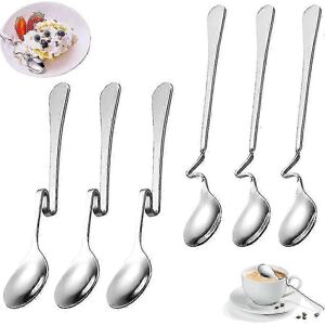 Unbranded Pack Jam Spoons, Long Straight Hanging Spoons, Stainless Steel Folding Coffee Sp Unbranded Pack Jam Spoons, Long Straight Hanging Spoons, Stainless Steel Folding Coffee Sp