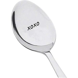 Unbranded (D) Engraved Coffee Spoon with Letters, Long Handle, Mirror Surface, Rustproof, Unbranded (D) Engraved Coffee Spoon with Letters, Long Handle, Mirror Surface, Rustproof,
