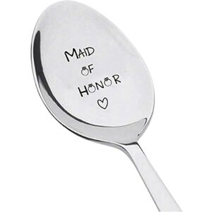 Unbranded (A) Engraved Coffee Spoon with Letters, Long Handle, Mirror Surface, Rustproof, Unbranded (A) Engraved Coffee Spoon with Letters, Long Handle, Mirror Surface, Rustproof,