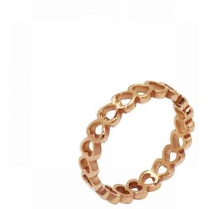 Kikidex (As show, One size) Jewelry Band of Hearts Rose Ring Kikidex (As show, One size) Jewelry Band of Hearts Rose Ring