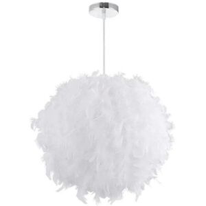 Unbranded Feather chandelier E27, 30 cm, personalized lighting, luxurious, living room, wa Unbranded Feather chandelier E27, 30 cm, personalized lighting, luxurious, living room, wa