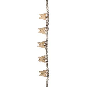 Kikidex (As show, One size) Butterfly Anklet Bracelet Gorgeous Crystal Ankle Chain Spark Kikidex (As show, One size) Butterfly Anklet Bracelet Gorgeous Crystal Ankle Chain Spark