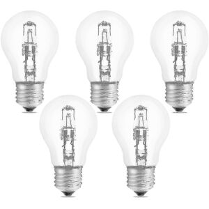 Unbranded Dimmable E27 42W Halogen Bulb Warm White 2700K for Ceiling Light Desk Wall Lamp Unbranded Dimmable E27 42W Halogen Bulb Warm White 2700K for Ceiling Light Desk Wall Lamp