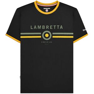 Lambretta Mens Target Ringer T-Shirt Lambretta Mens Target Ringer T-Shirt
