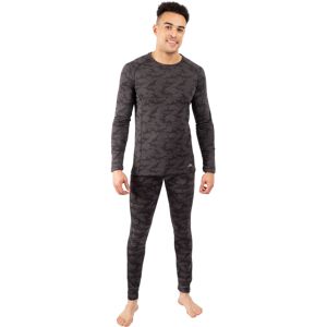 (S, Dark Grey) Trespass Mens Base Layer Top Long Sleeve Arno (S, Dark Grey) Trespass Mens Base Layer Top Long Sleeve Arno
